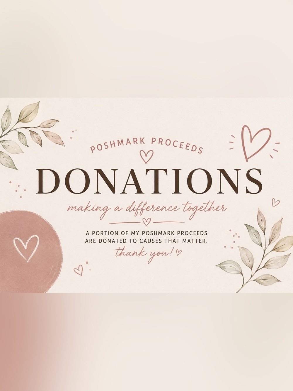 Donations!